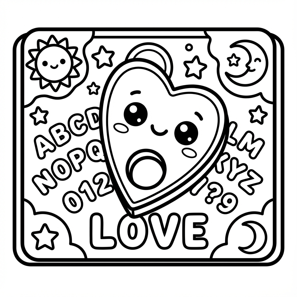 Cute cactus in a skull planter, a great easy bold coloring pages option with simple thick line art.